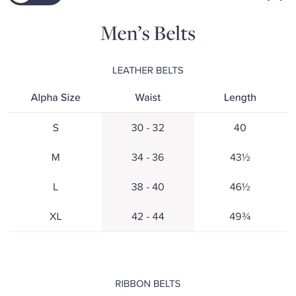 Brooks Brothers Leather Embossed Belt - Picture 9 of 9